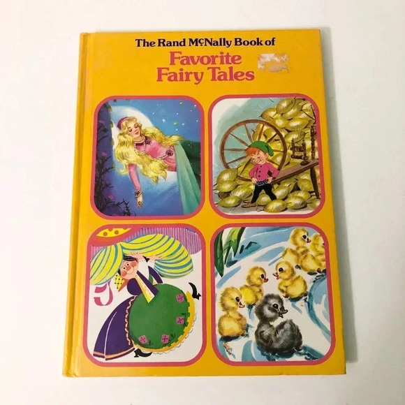 Vintage 1965 The Rand McNally Book of Favorite  Fairy Tales - Picture 1 of 16